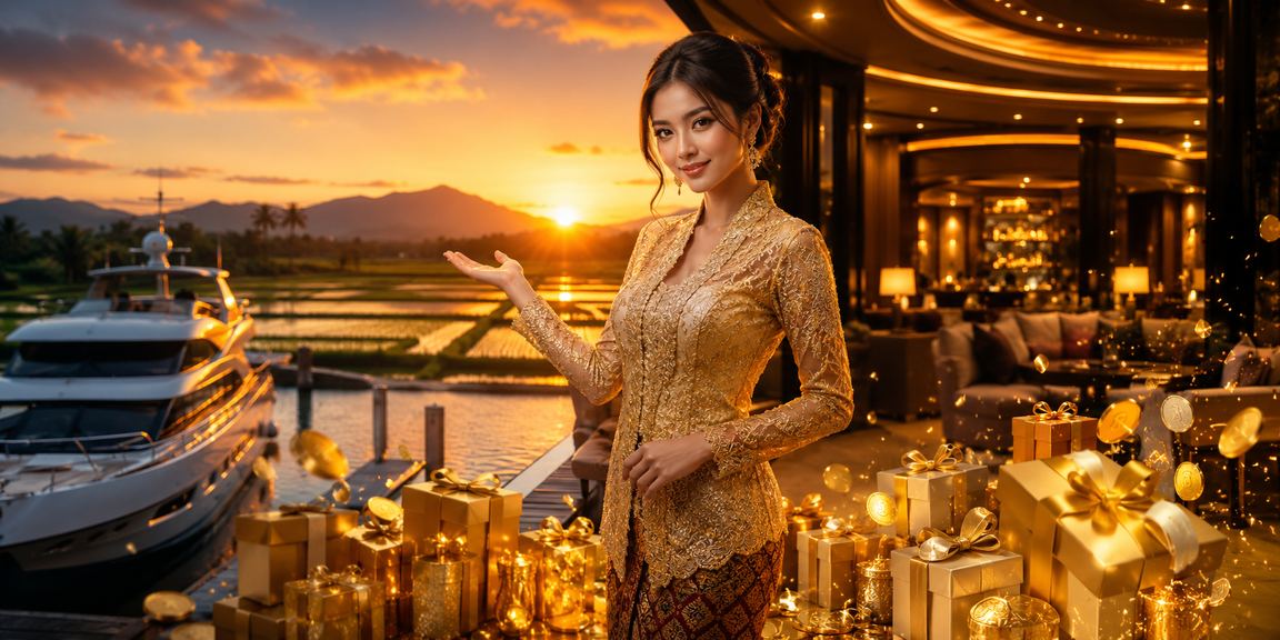 Pemain berpakaian kebaya menikmati permainan kasino hiburan mewah di Kedah Malaysia