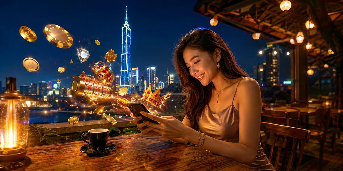 Pemain di Kuala Lumpur menikmati permainan slot kasino dalam talian dengan antara muka tempatan