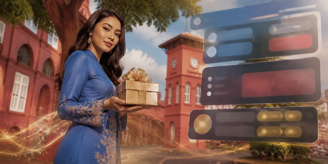 Pemain berpakaian baju kurung menikmati permainan kasino di Melaka dengan suasana mewah