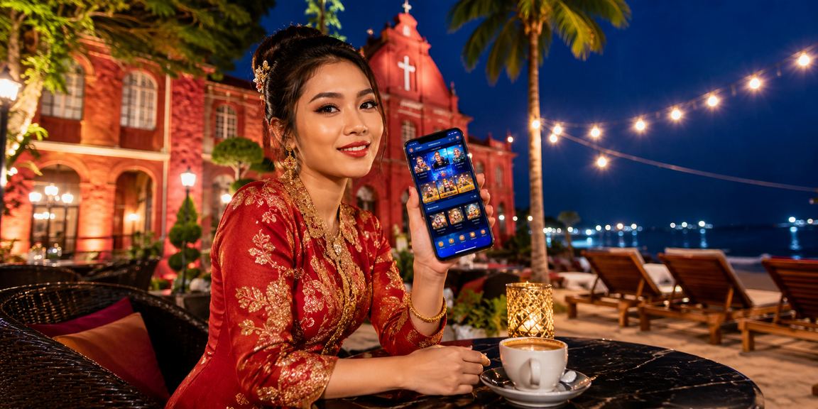 Pemain di Melaka mengakses akaun kasino mudah alih pakarjudi dengan selamat melalui telefon pintar