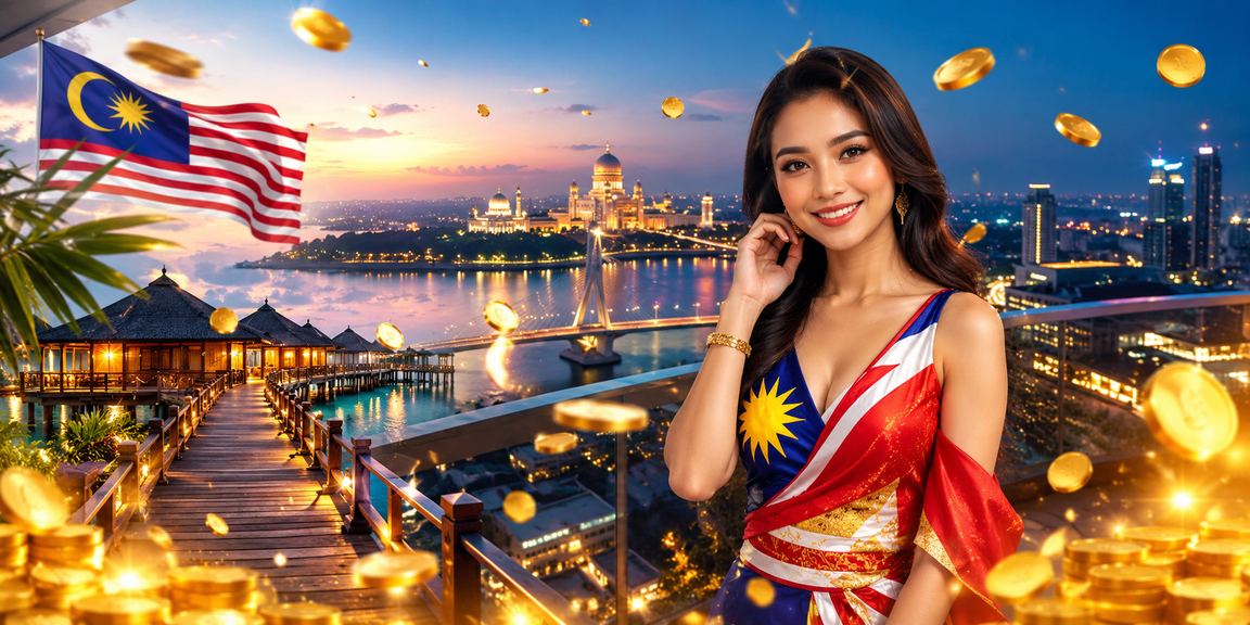 Pengguna melakukan pertaruhan dalam talian di kawasan bandar Putrajaya yang moden